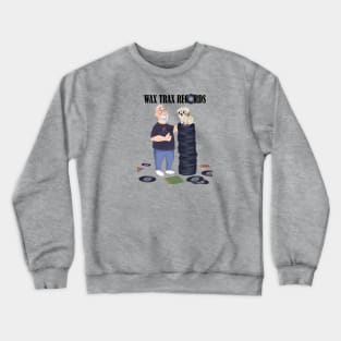 Wax Trax Cartoon Crewneck Sweatshirt